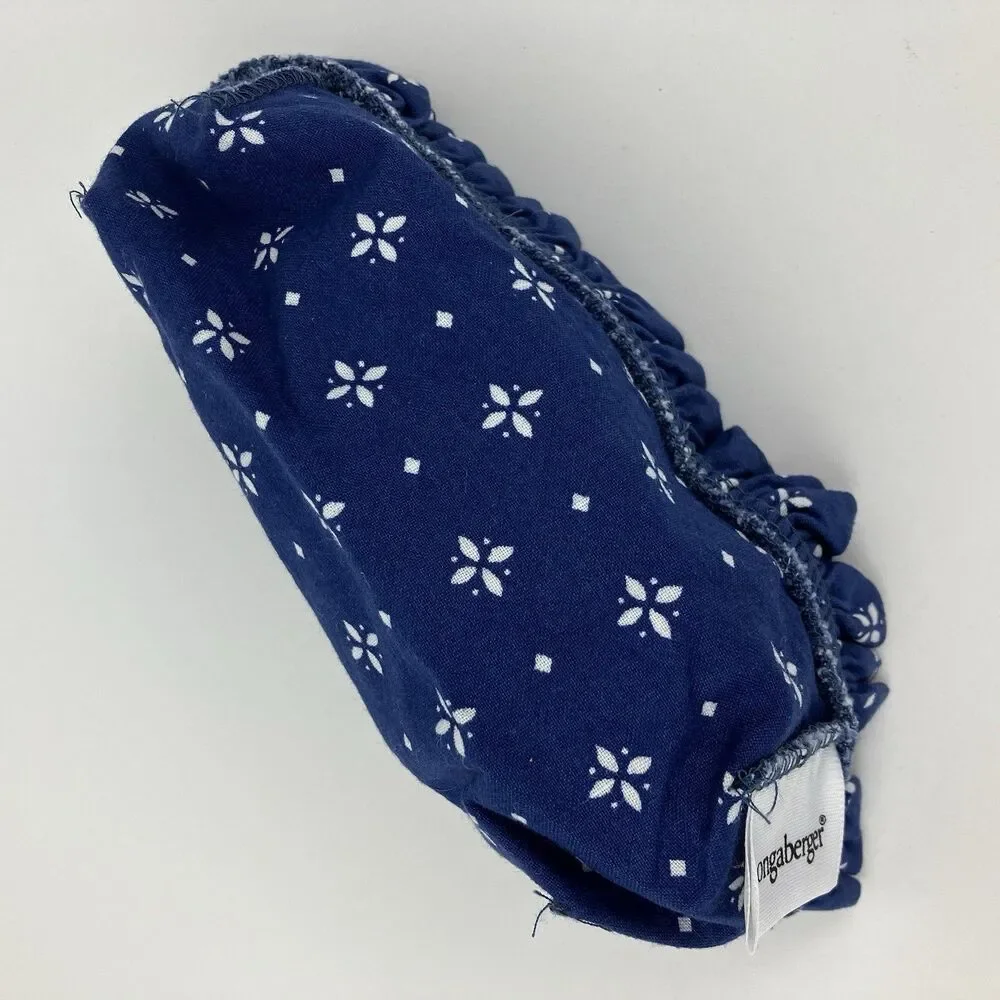 Longaberger Lavender Blue Small Booking Basket Liner | 6x2x2